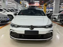 2023 Volkswagen Golf 280TSI DSG R-Line Lite, белый — фото 2