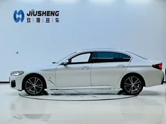 2021 BMW 5 Series 530Li M, белый — фото 2