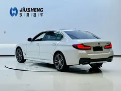2021 BMW 5 Series 530Li M, белый — фото 3