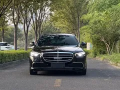 2022 Mercedes-Benz S-Class S 400 L, чёрный — фото 2