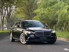 2022 Mercedes-Benz S-Class S 400 L, чёрный — фото 3