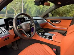 2022 Mercedes-Benz S-Class S 400 L, чёрный — фото 9