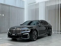 2021 BMW 7 Series 740Li Leading M Sport Package, чёрный — фото 1