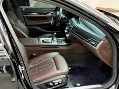2021 BMW 7 Series 740Li Leading M Sport Package, чёрный — фото 7
