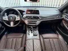 2021 BMW 7 Series 740Li Leading M Sport Package, чёрный — фото 9