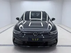 2021 Volkswagen Golf 280TSI DSG R-Line, чёрный — фото 2