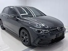 2021 Volkswagen Golf 280TSI DSG R-Line, чёрный — фото 3