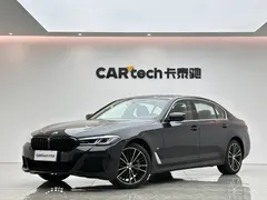 2023 BMW 5 Series 5 530Li M, чёрный — фото 1