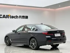 2023 BMW 5 Series 5 530Li M, чёрный — фото 3
