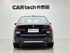 2023 BMW 5 Series 5 530Li M, чёрный — фото 4