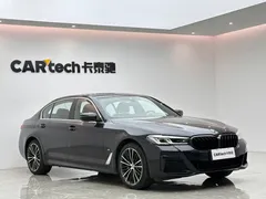 2023 BMW 5 Series 5 530Li M, чёрный — фото 6