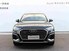 2021 Audi Q5L 40 TFSI, чёрный — фото 2