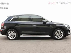 2021 Audi Q5L 40 TFSI, чёрный — фото 5