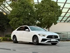 2022 Mercedes-Benz C-Class C 260 L Sport, белый — фото 3