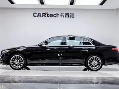 2022 Mercedes-Benz S-Class S 450 L 4MATIC, чёрный — фото 3