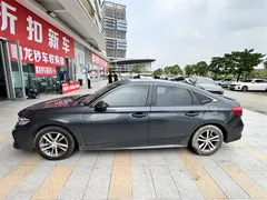 2023 Honda Civic 240TURBO CVT C, синий — фото 3