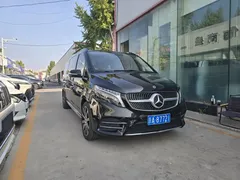 2022 Mercedes-Benz V-Class V 260 L Luxury, чёрный — фото 3