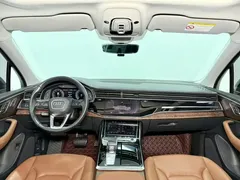 2021 Audi Q7 55 TFSI quattro S line, чёрный — фото 7