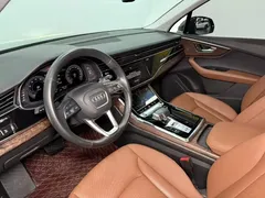 2021 Audi Q7 55 TFSI quattro S line, чёрный — фото 9