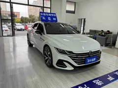 2021 Volkswagen CC 380TSI, белый — фото 3