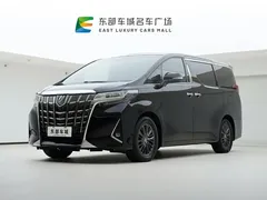 2021 Toyota Alphard Hybrid 2.5L Premium, чёрный — фото 1