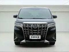 2021 Toyota Alphard Hybrid 2.5L Premium, чёрный — фото 2