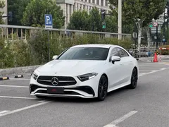2022 Mercedes-Benz CLS 300, белый — фото 1