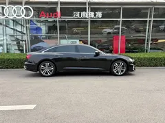 2023 Audi A6L 40 TFSI, чёрный — фото 3