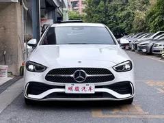 2022 Mercedes-Benz C-Class C 200 L Sport, белый — фото 2