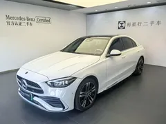 2023 Mercedes-Benz C-Class C 350 eL, белый — фото 1
