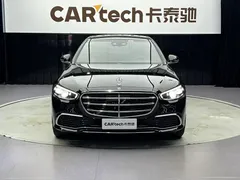 2021 Mercedes-Benz S-Class S 400 L, чёрный — фото 3
