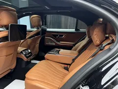 2021 Mercedes-Benz S-Class S 400 L, чёрный — фото 9