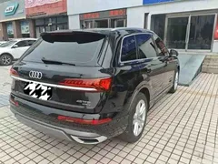2021 Audi Q7 45 TFSI quattro S line, чёрный — фото 4