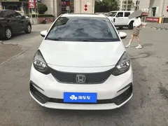 2021 Honda Fit 1.5L CVT, белый — фото 2