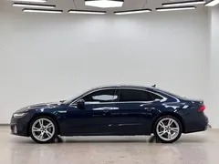 2022 Audi A7L L 45 TFSI S-line, синий — фото 6