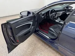 2022 Audi A7L L 45 TFSI S-line, синий — фото 15