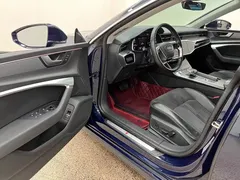2022 Audi A7L L 45 TFSI S-line, синий — фото 19