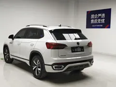 2020 Volkswagen Tayron 1.4T, белый — фото 6