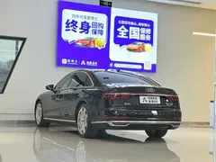2019 Audi A8 Plus A8L 55 TFSI quattro, чёрный — фото 14