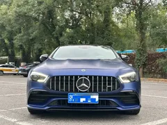 2020 Mercedes-Benz AMG GT 50 4-Door, синий — фото 2