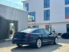 2020 Audi S5 3.0T Sportback, синий — фото 9
