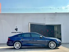 2020 Audi S5 3.0T Sportback, синий — фото 10