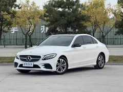 2020 Mercedes-Benz C-Class C 200 L Fashion Sport, белый — фото 1