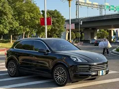 2022 Porsche Cayenne 3.0T, чёрный — фото 3