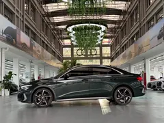 2021 Audi A3 A3L Limousine 35 TFSI, зелёный — фото 2