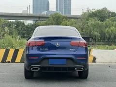 2021 Mercedes-Benz GLC Coupe GLC 300 4MATIC SUV, синий — фото 4