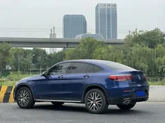 2021 Mercedes-Benz GLC Coupe GLC 300 4MATIC SUV, синий — фото 8