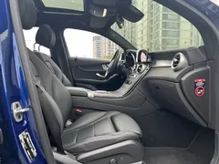 2021 Mercedes-Benz GLC Coupe GLC 300 4MATIC SUV, синий — фото 20