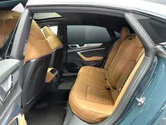 2022 Audi A7L A7 L 55 TFSI quattro S-line, синий — фото 5