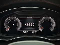 2022 Audi A7L A7 L 55 TFSI quattro S-line, синий — фото 8